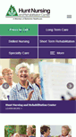 Mobile Screenshot of huntnursinghome.org